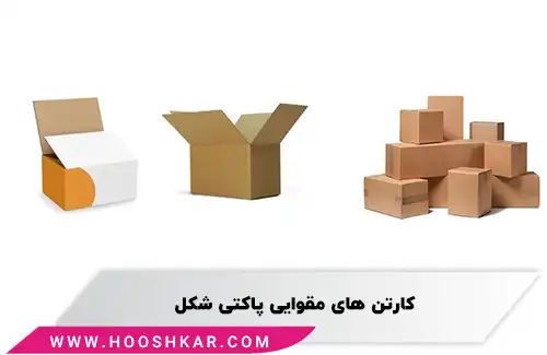 کارتن مقوایی پاکتی