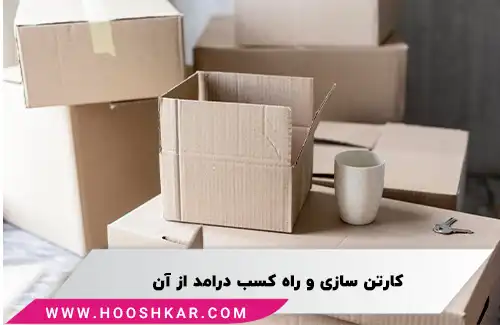 کارتن سازی و راه کسب درآمد از آن